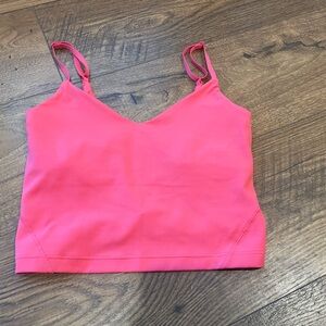 Lululemon align top color glaze pink size 2
